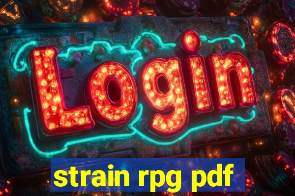 strain rpg pdf